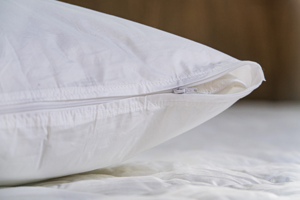 100% Cotton Zipped Pillow Protector