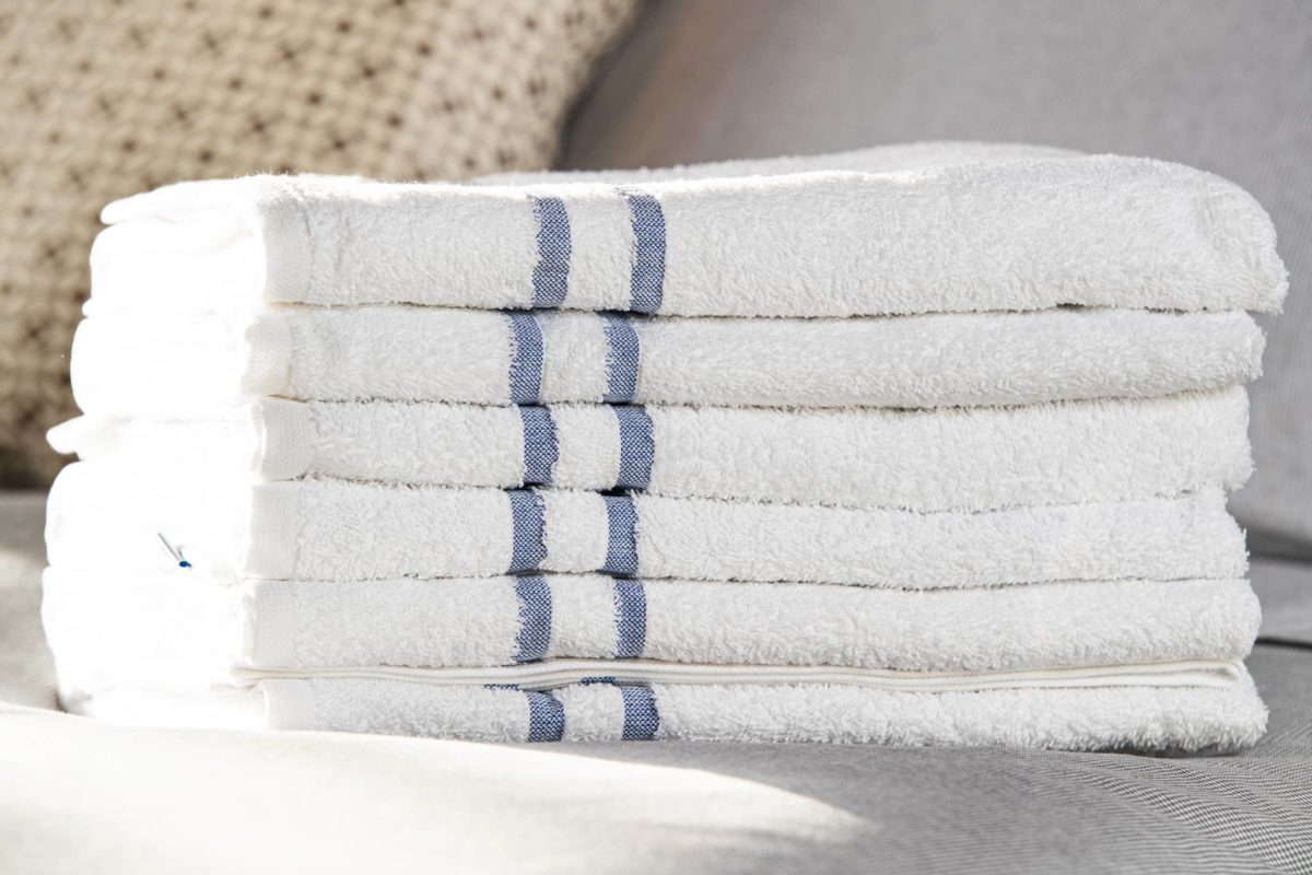 Blue Stripe Leisure Towel